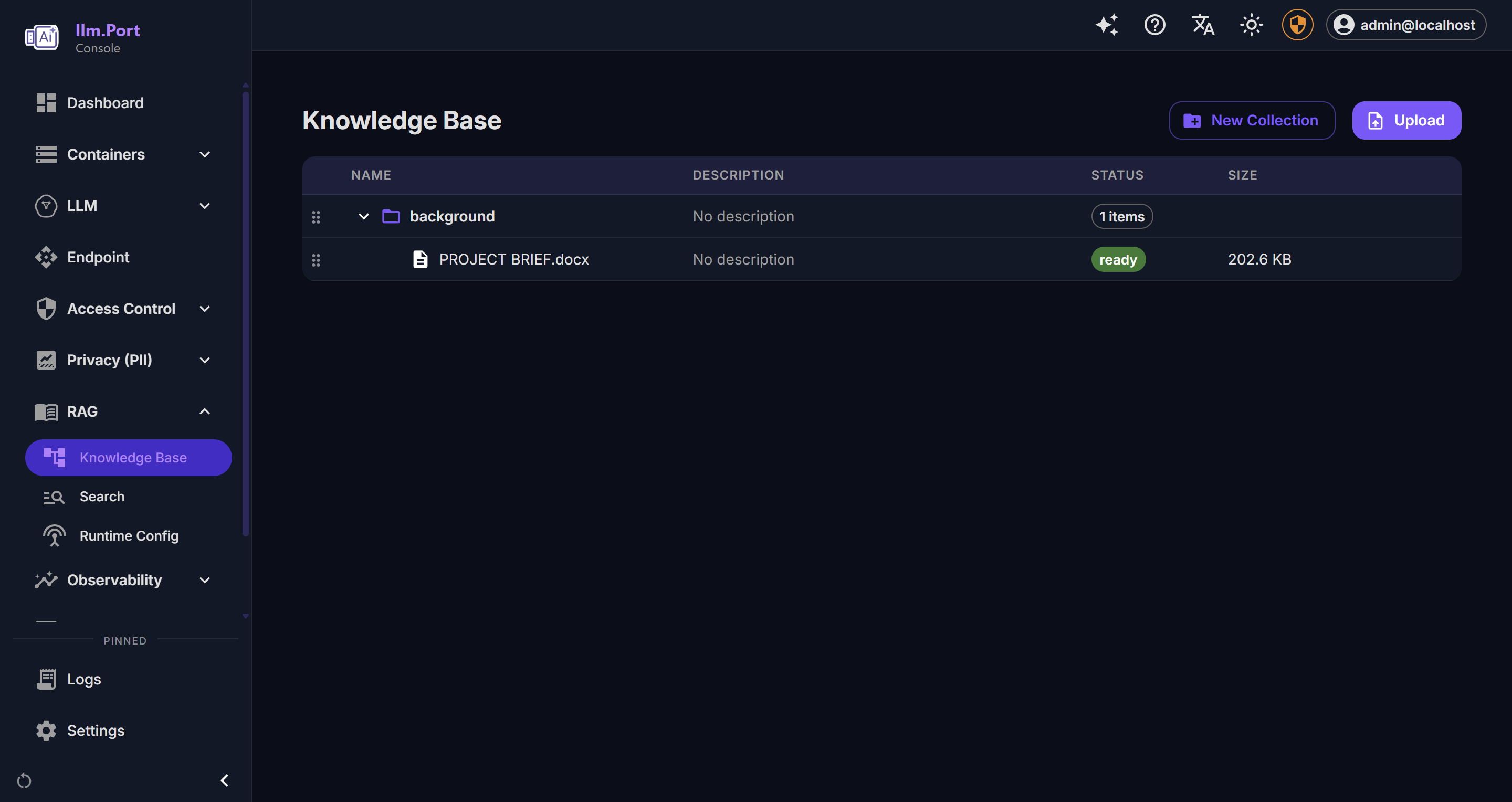 RAG Knowledge Base